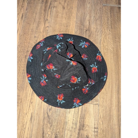 Brixton Dylan Fleece Bucket Hat ROSES Size M/L - Picture 6 of 9